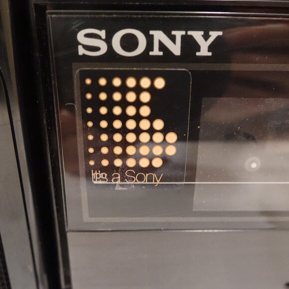 Vintage Sony CFS-1000 Stereo Cassette Recorder AM/FM Radio Boombox - Picture 9 of 14